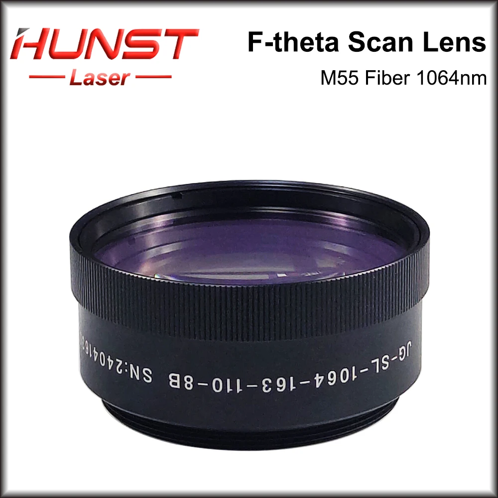 Imagem -06 - Máquinas de Marcação a Laser de Fibra Óptica Hunst F-theta Scan Lens M55 1064nm Galvo System para Yag Peças de