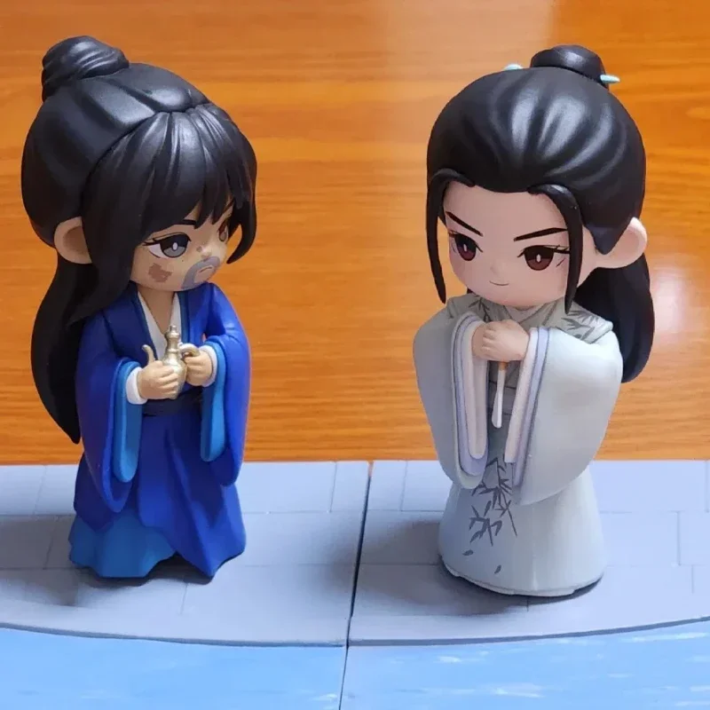 

Фигурка WORD OF HONOR, фигурка зимней серии Wen Kexing Zhou Zishu, ПВХ, аниме, кукла-сюрприз, подарки на день рождения, милая модель игрушки