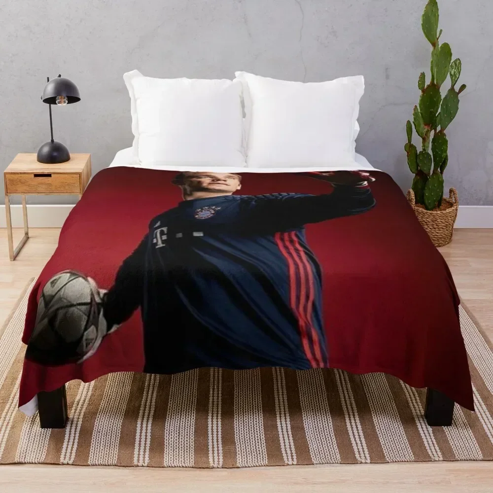 

Manuel Neuer Throw Blanket Cozy Throw Blanket for Bed Sofa Chair