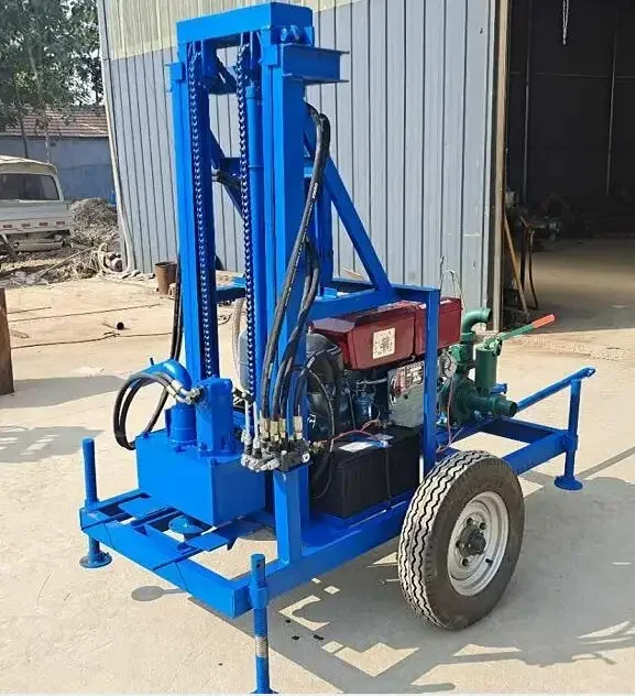 High quality auger drill rig electric water well drilling rig