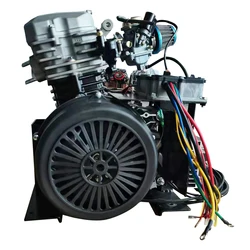 Extend range 8kW 20kW 60V 72V 96V 144V electric hybrid motorcycle engine for Electric ATV UTV Mini EV