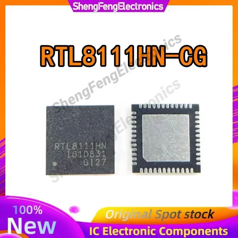 

5 шт. RTL8111HN-CG RTL8111HN QFN-48 IC-чипы, 100% новые, оригинальные, в наличии