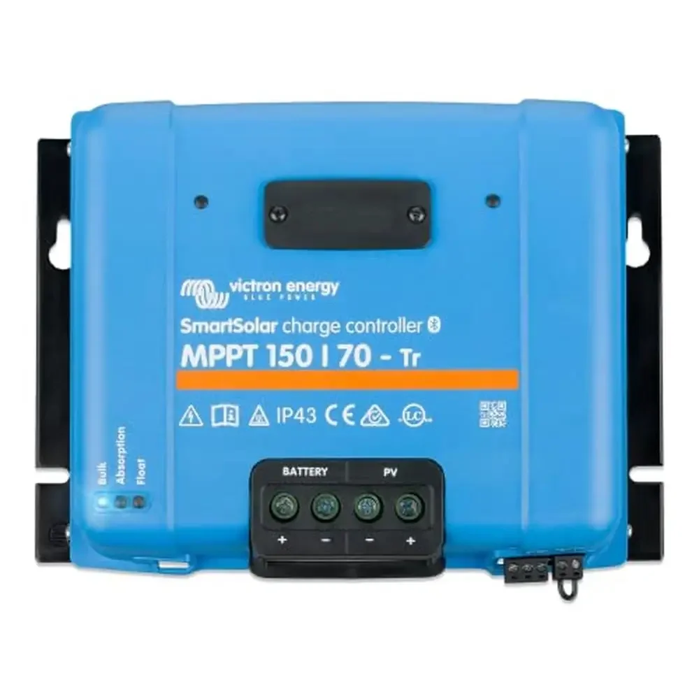 SmartSolar MPPT Solar Charge Controller with Bluetooth Connectivity Charge Controllers Solar Panels 150V 70A 12/24/36/48V