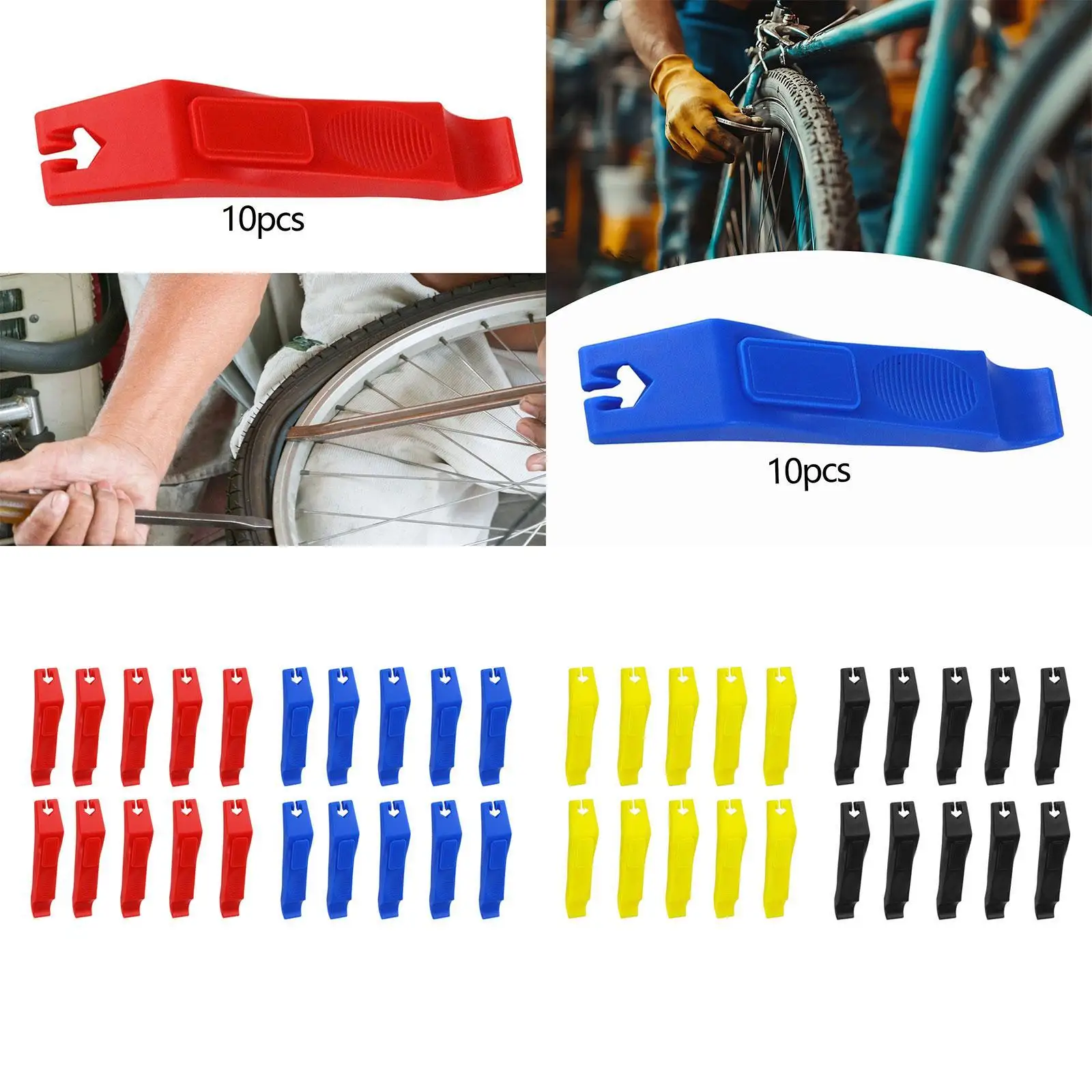 

10 шт. рычаги для велосипедных шин, универсальные прочные шины, рычаги для снятия шин, шины для езды на горном велосипеде, спорта на открытом воздухе