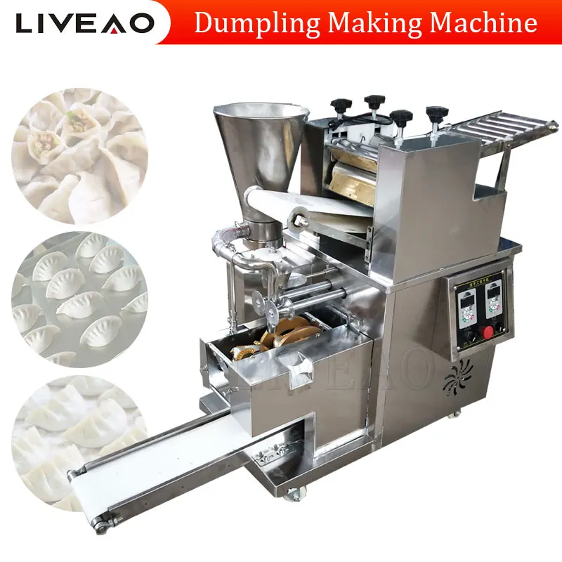 Different Mould Fried Samosa Spring Roll Making Machine Imitated Artificial Dumpling Maker