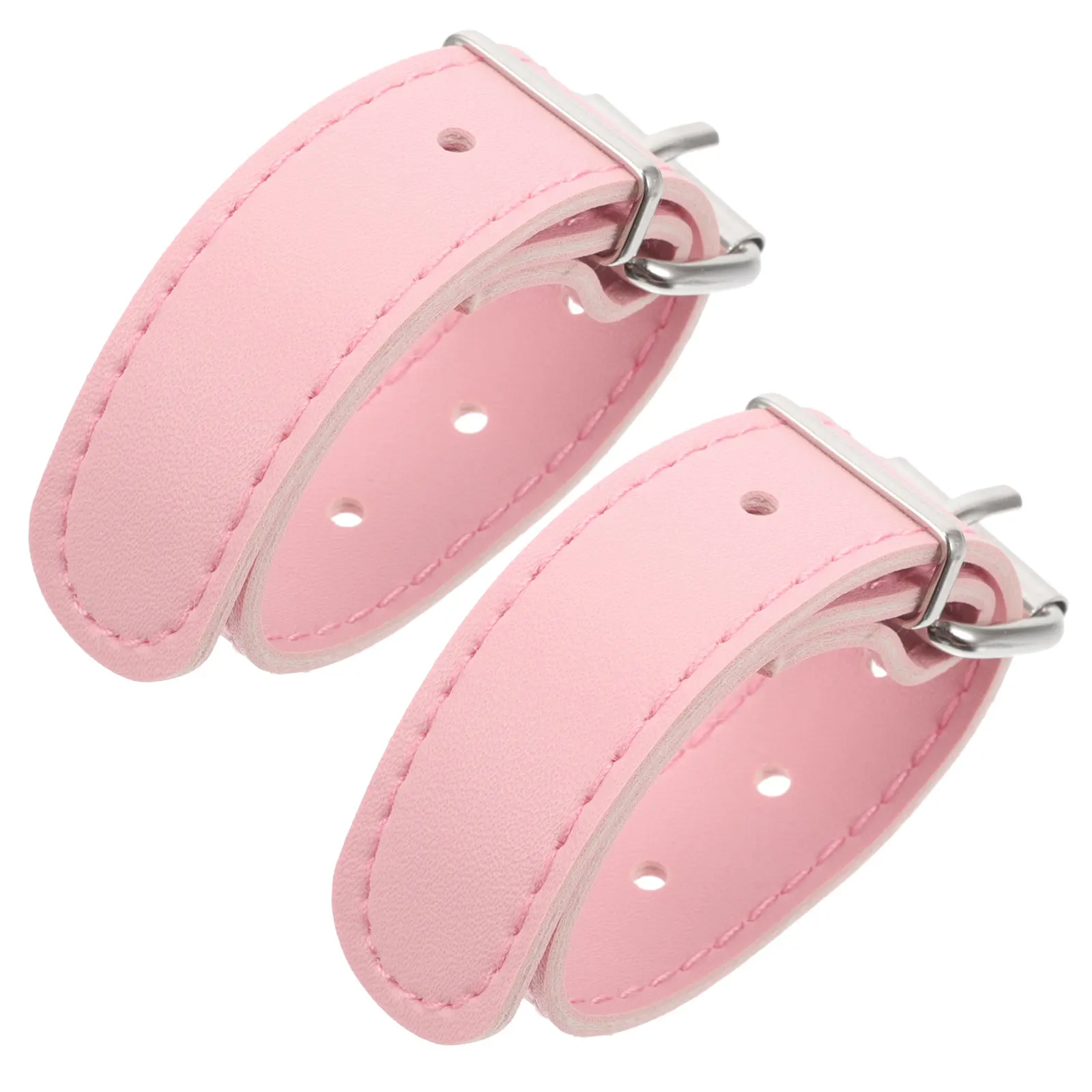 

1 Pair Pink Bike Basket Straps Adjustable for Children Colored Bicycle Accessory Belt Cycling Part