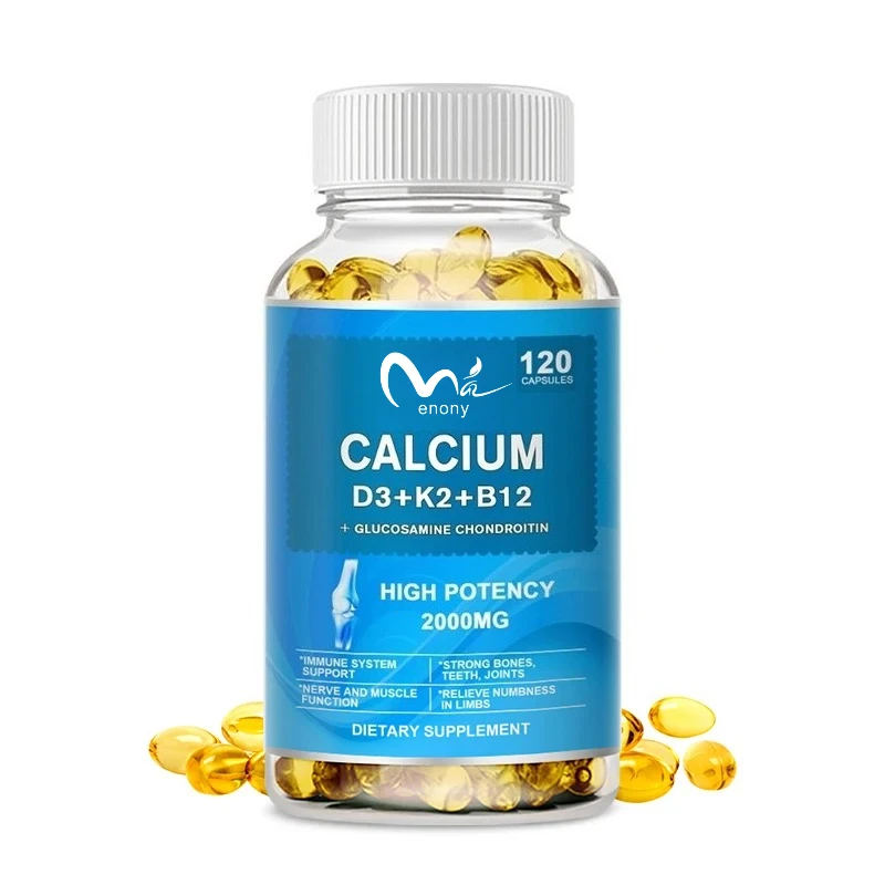Vegan Vitamin D3 Plus with B12, K2 - High Potency Food-Based Immune Support, Bone Health & Mood Balance Supplement