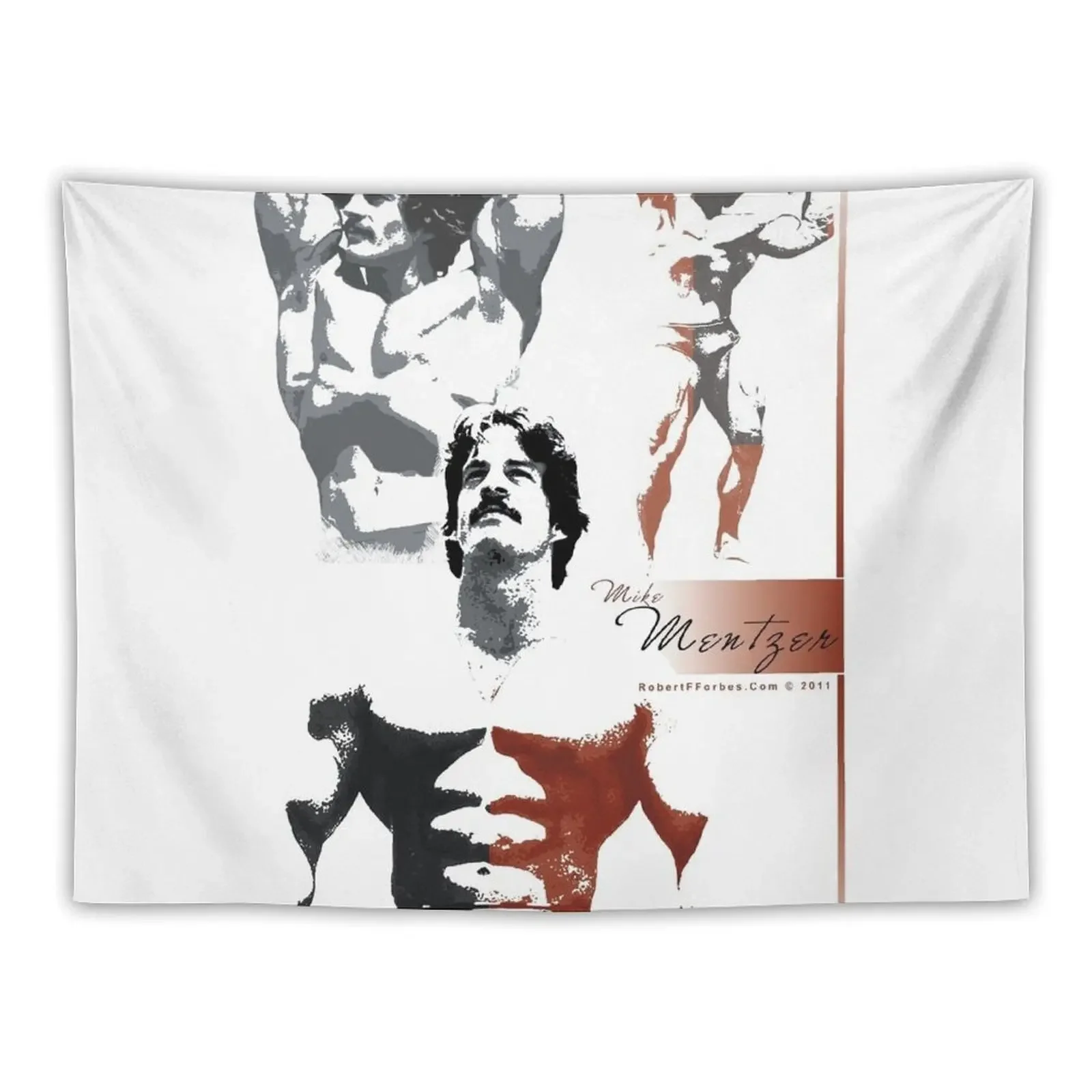 

Bodybuilding Legend - Mike Mentzer Tapestry Wall Decor Aesthetic Room Decors Tapestry