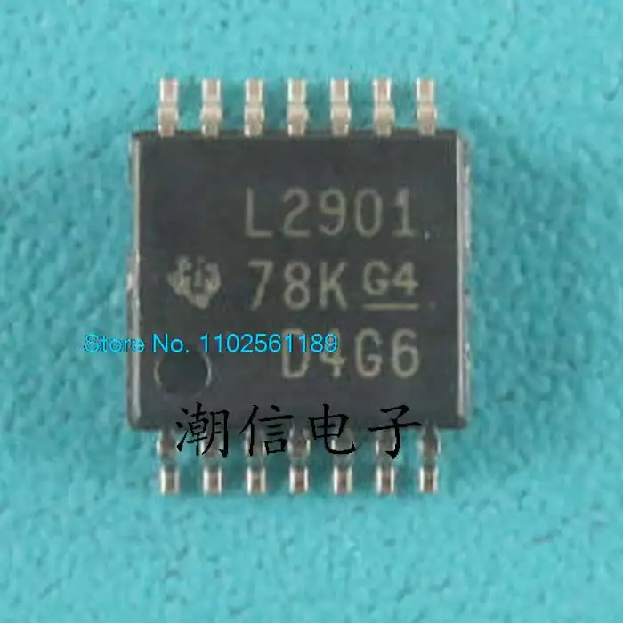 20PCS/LOT  L2901 L2901AV LM2901PWR   TSSOP-14