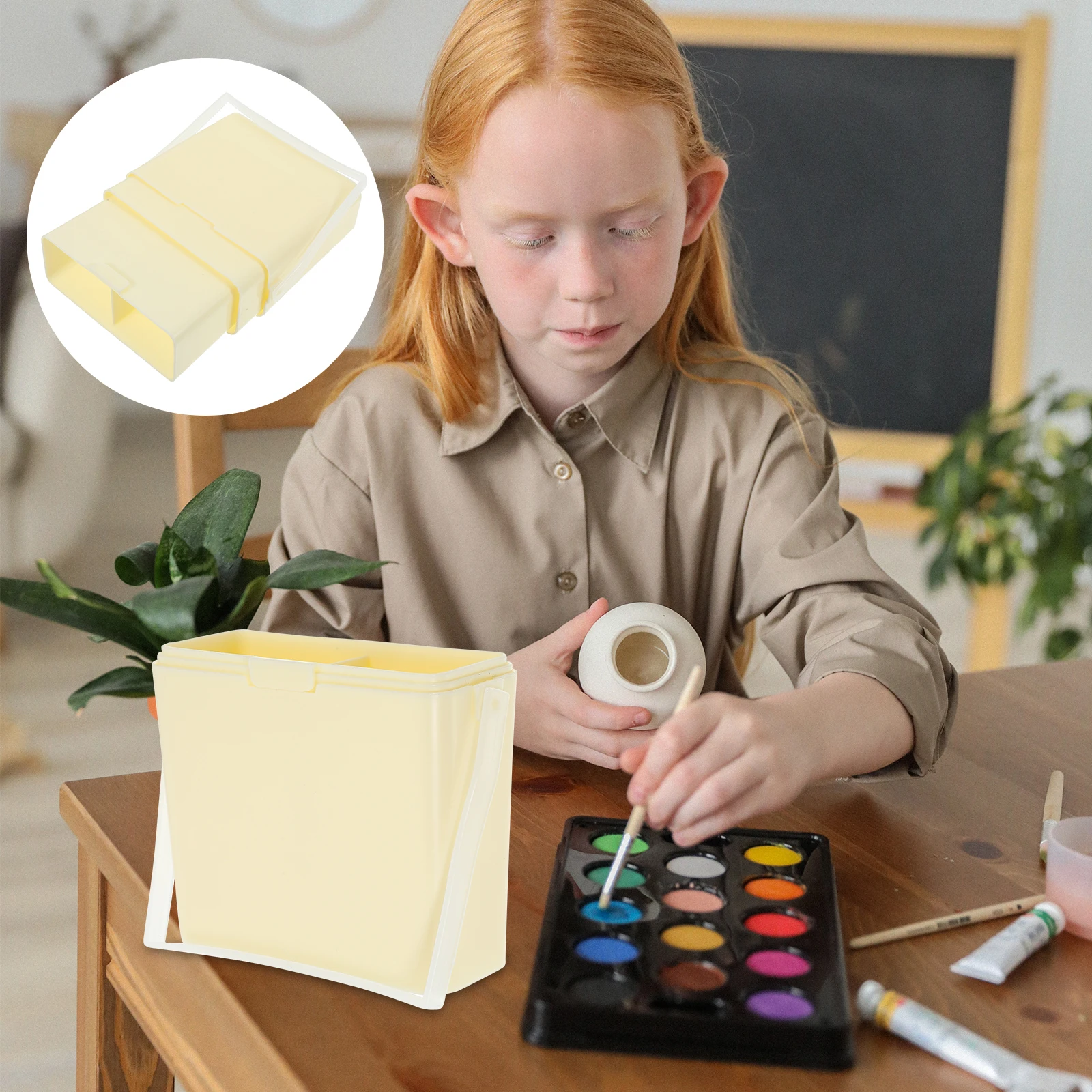 

Pencil Bucket Paint Brush Washer Cup for Brushes Detergent Pot Pp Watercolor Cleaner