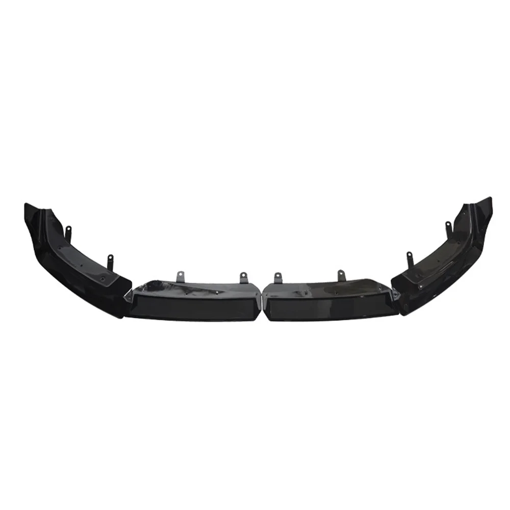 ABS Front Spoiler Bumper Lip Splitter Diffuser For BMW 5 Series G60 MP 2023 2024 2025 2026 Splitter Spoiler Accessories