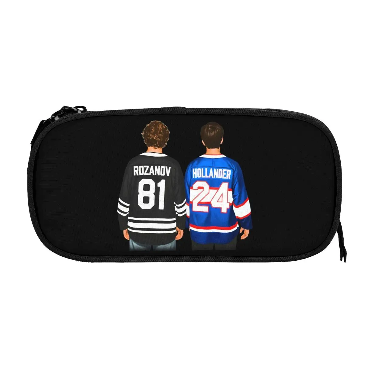 Shane Hollander & Ilya Rozanov Back Heated Rivalry Pencil Cases Pencilcases Pen Holder Kids Students School Cosmetic Stationery