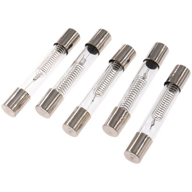 10PCS 5KV Special Microwave Oven Fuse 6*40mm 0.65A 0.7A 0.75A 0.8A 0.85A 0.9A Glass Tube Fuse 6x40mm High-Pressure Fuse