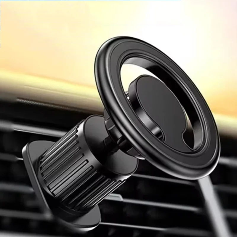 Magnetic Mobile Phone Holder Stand Car Air Vent Mount Strong Magnet Bracket For Magsafe For iPhone 17 16 Xiaomi Huawei GPS Kit
