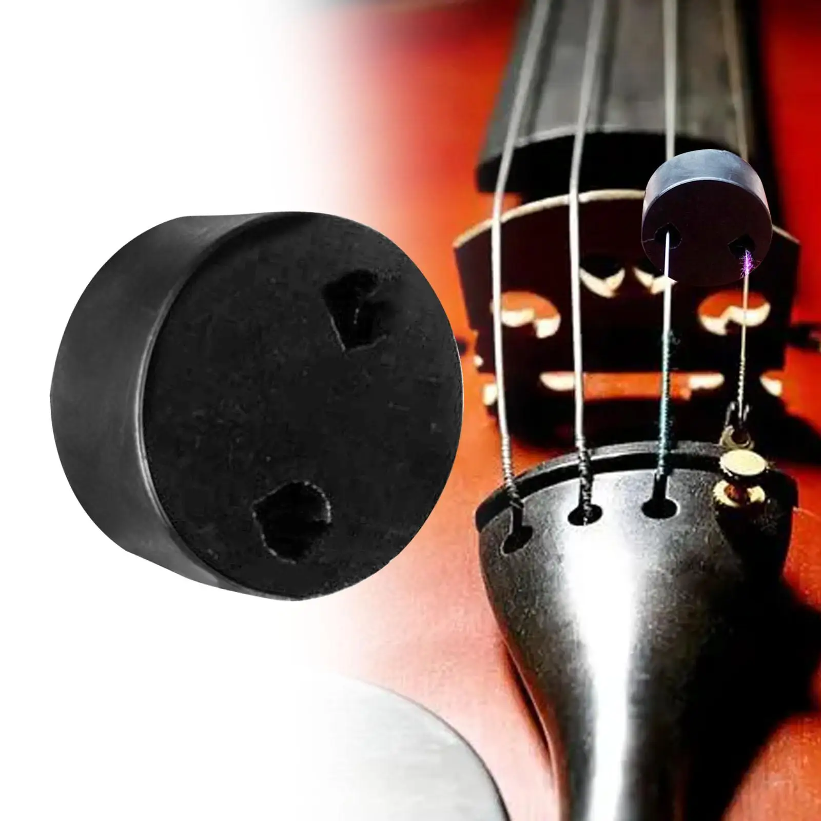 2-4pack Cello Mute Orchestral Strings Accessories Portable Lightweight Practice