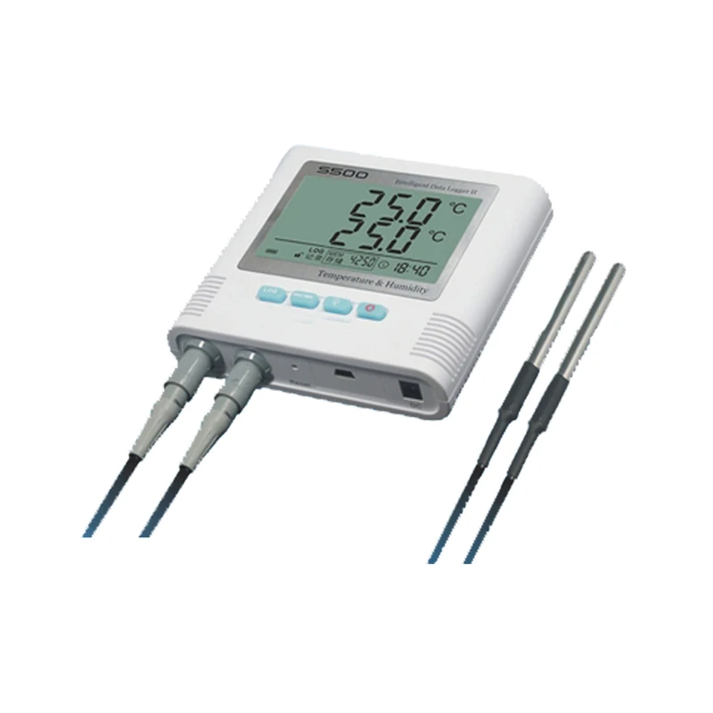 S520-DT-GPRS Real-time temperature humidity monitoring Data Logger, two channels Temperature Sensor, GPRS GSM data transmit