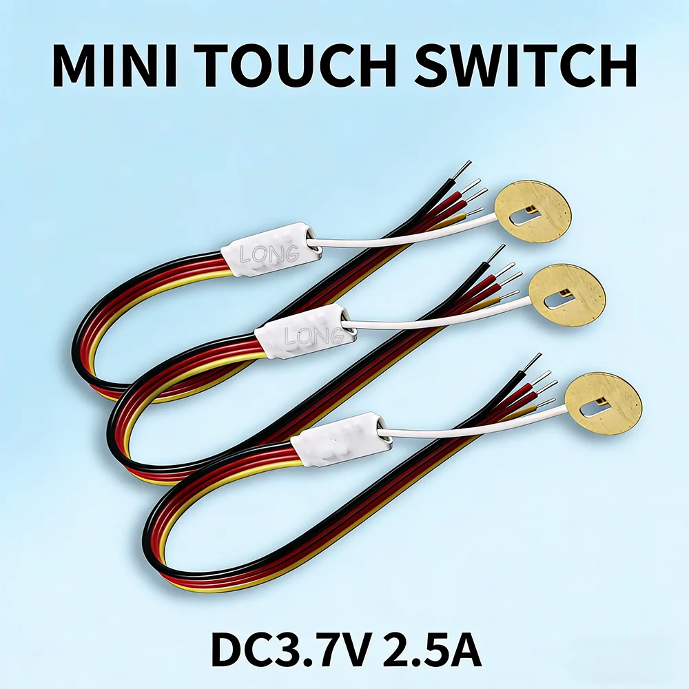 DC3.7-24V 2.5A Touch Dimmer Switch Mini Intelligent Touch Sensor Penetrating Sensor LED Light Switch Water Level Detection
