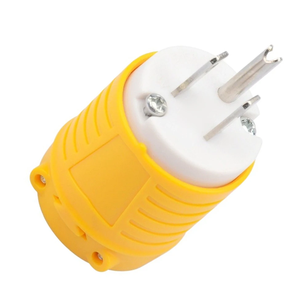 AC 125V 15A 5-15P Dual Receptacle Socket for Power Distribution in Industrial Settings and Professional Workspaces