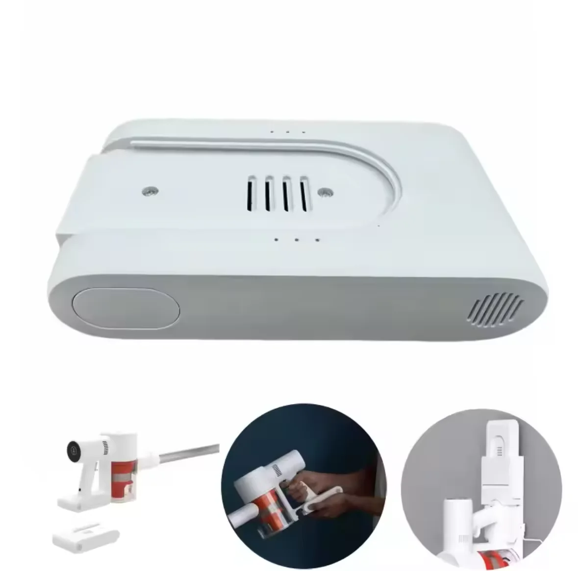 NEW For Xiaomi G9 G10 1S R10 Vacuum Cleaner Parts Lithium Ion Battery Pack 25.2V 5000mAh P2046-7S1P-BC view 2