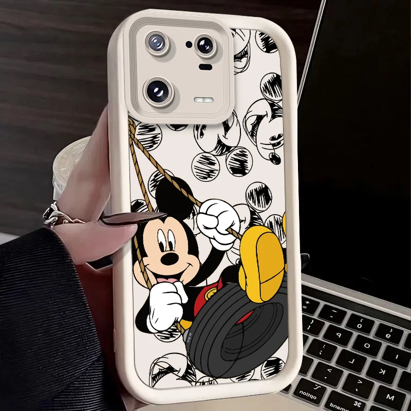 เคสดิสนีย์ Mickey สำหรับ Xiaomi redmi Note 13 12 Pro PLUS 4G 5G 13C 12C เทอร์โบ11 11S 10S 9 10A 10C 9C A2 A1ฝาครอบซิลิโคนนิ่ม