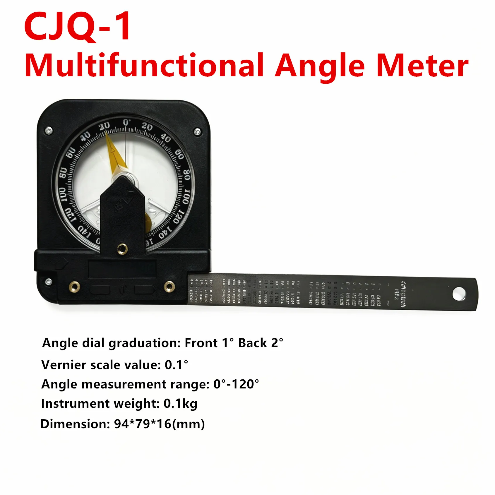 Harmonic Lazer Instruments Compass North Pointer Geological CompassSSY-1Handheld Level CJQ-1 Slope Gauge