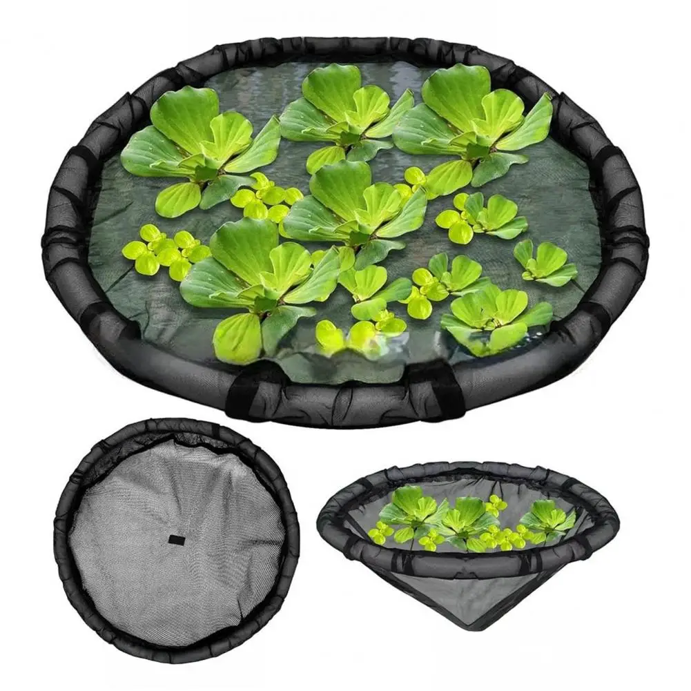 

1 Pack Floating Flora Fish Barrier Floating Island Plant Protector Round Fish Barrier Pond Protection Net For Floating Plants
