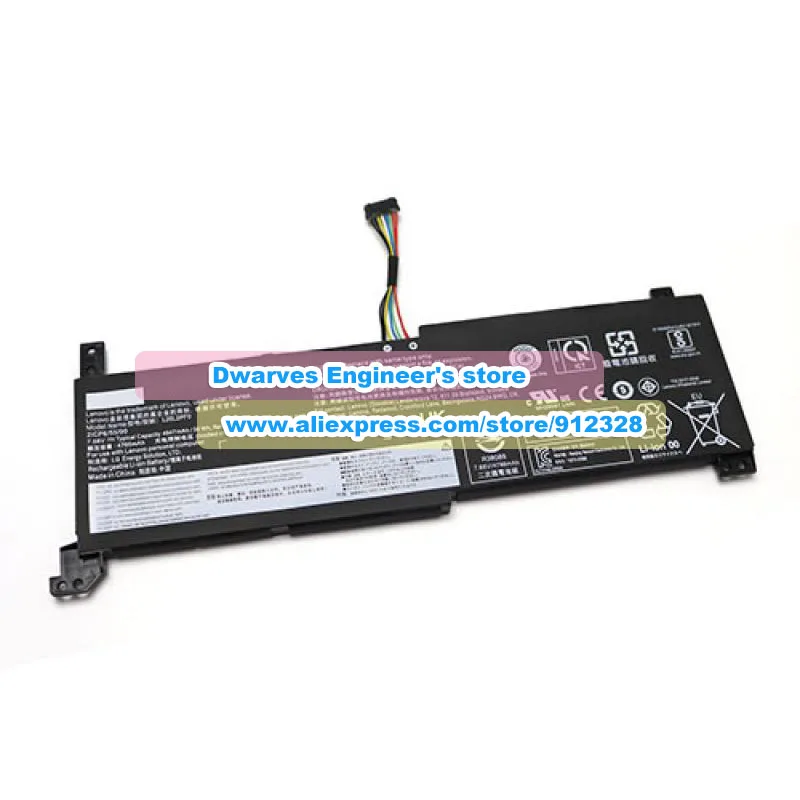 Imagem -03 - Bateria Genuína para Lenovo L20b2pf0 L20c2pf0 L20d2pf0 L20l2pf0 L20l2pf0 L20m2pf0 768 v 38wh para V14 V15 V17 G2-itl 82kme 2n82kb 82me 82me 82me 82nx