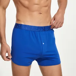 Men Casual Shorts Boxer Shorts Sleep Bottoms Seamless Breathable Aro Pants Underwear Loungewear Trunks Pajama Boxershorts 2XL