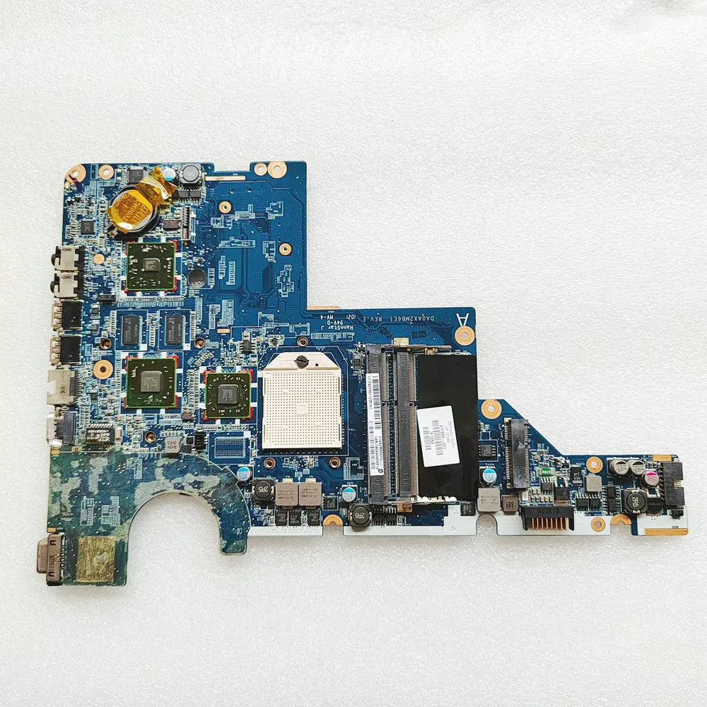 For HP CQ42 G42 CQ62 G62 Laptop Motherboard CQ42-227AX CQ62Z-200 NOTEBOOK DA0AX2MB6E0 Mainboard 611555-001