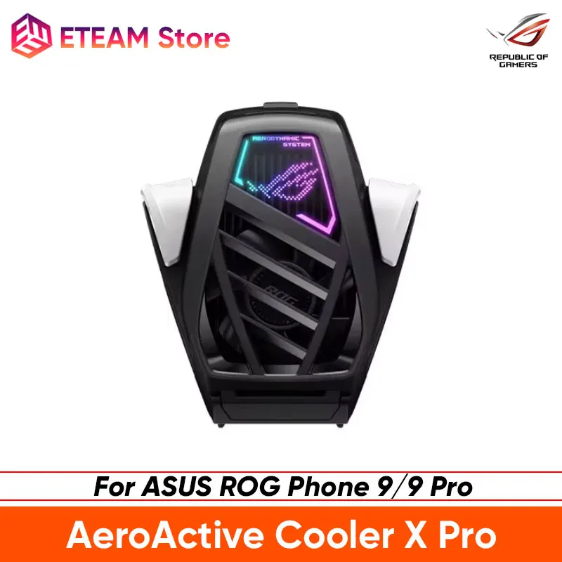 

ASUS ROG X Pro Cooling Fan Cooling Fan for ROG Phone 9&9 Pro Mobile Phones Semiconductor Cooling AI Temperature Control Cooling