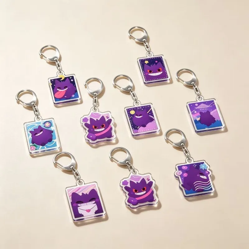 For Pokemon Elf Gengar Haunter Ghastly Mimikyu Clefairy Jigglypuff Togepi Mew Acrylic Selfmade Original Cute Cartoon Anime