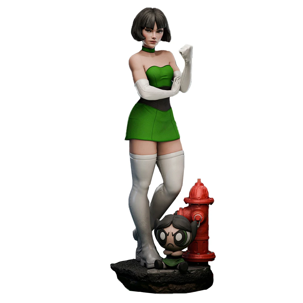 ฟิกเกอร์อนิเมะ บัตเตอร์คัพ ฟลอว์เวิร์ด ขนาด 1:18 รายละเอียดสูง |   โมเดลเรซิ่น 3 มิติ |   ชุดโมเดลเอลฟ์เรนเจอร์ลายดอกไม้ที่ไม่ได้ทาสี (A1113)