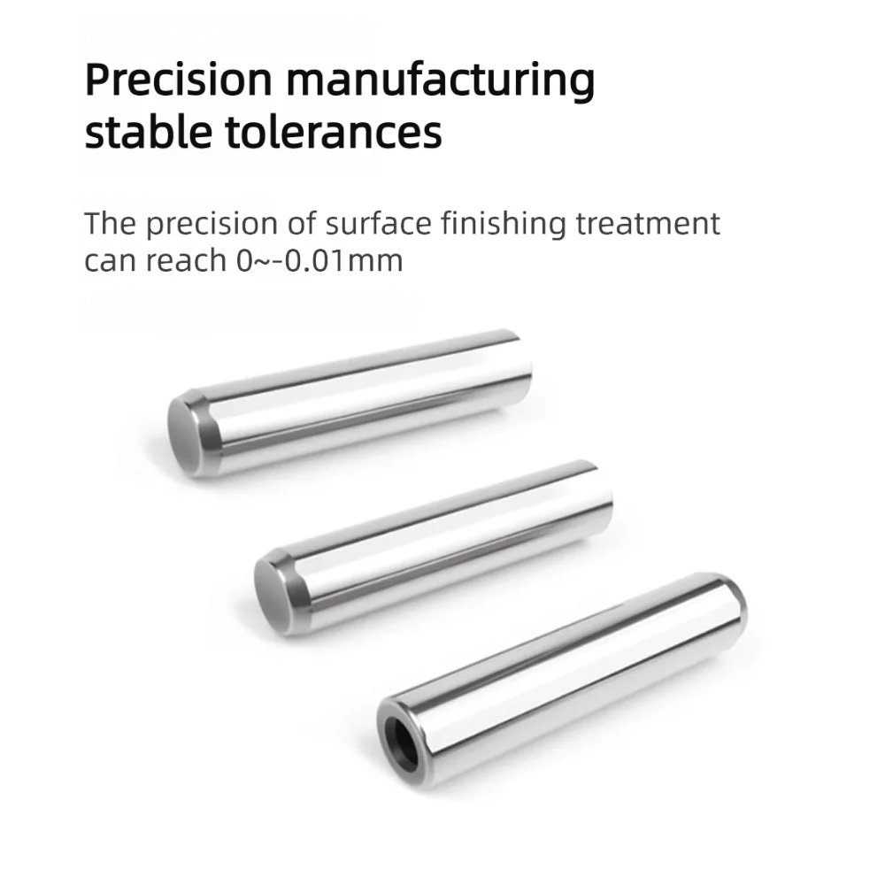 H7 Negative Toleranz M2-M10 Innengewinde Zylindrischer Stift MSTH Lagerstahl SUJ2 Metall-Positionierungsstange Auto-Werkzeug Befestigungsstift – Detail 5