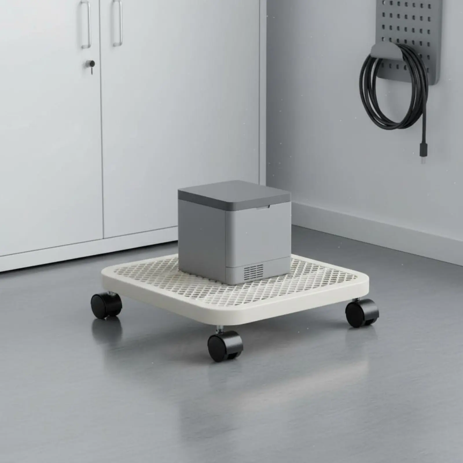 Rolling Plant Tray Easy to Move Plant Dolly Cart Rolling Planter Cart Heavy Duty Appliance Moving Dolly for Living Room, Balcony