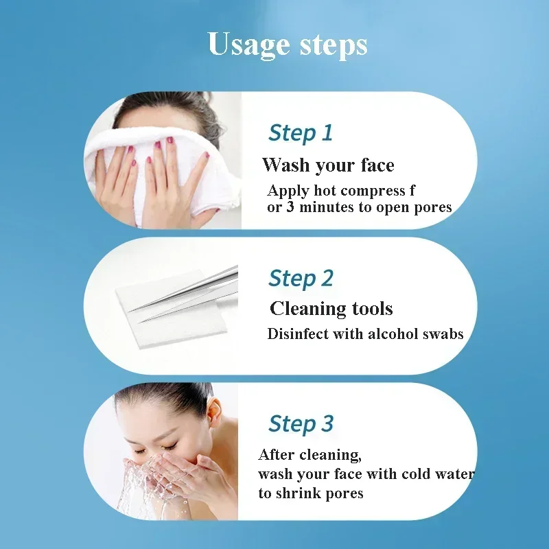 3-8 個にきびクリップにきび除去ニキビピンセットステンレス鋼セルクリップにきび針美容製品スキンクリーニングツール