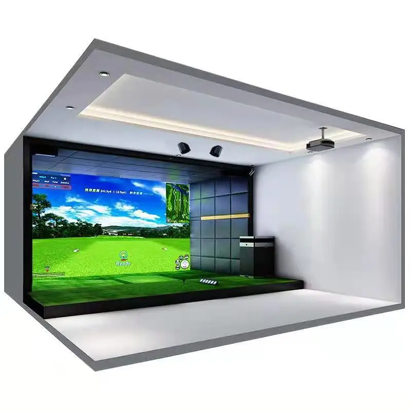 

Golf emulator Screen projection Golf emulator