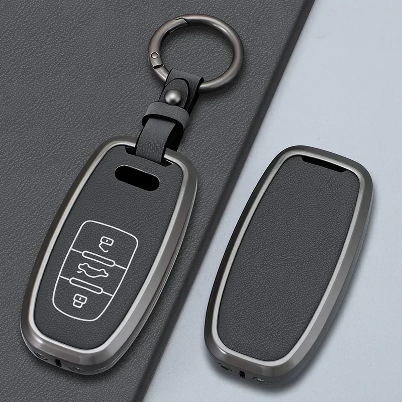 

Car Key Case Cover For Audi A1 A3 A4 A5 A6 A7 A8 Quattro Q3 Q5 Q7 S4 S5 S6 S7 S8 R8 TT Key Shell Protection Accessories