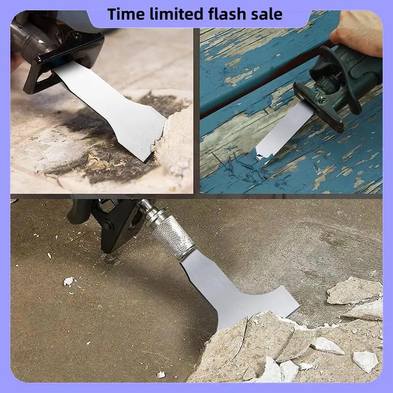 A40T Reciprocating Saw Scraper Blade 4PCS, Blades Recipro Tools As Attachment Accessories And Adapter For Reciprocating Saw