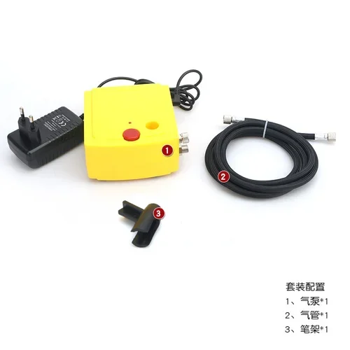 

Spray Pen Model Air Pump Nail Turtle Pump Cake Pigment Spray Gun Painting Military Gundam Paint Color