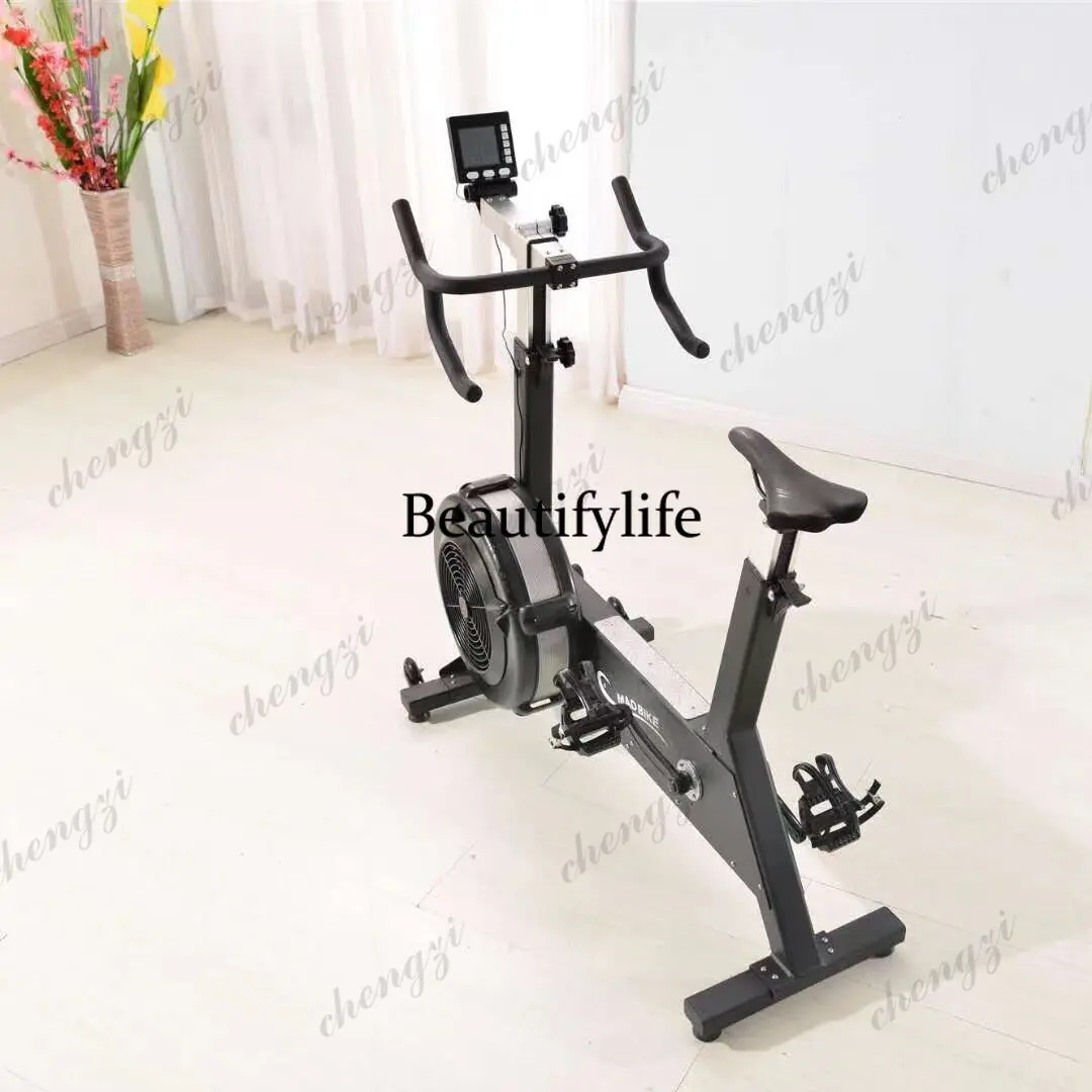 Wind resistance bicycle gym commercial, aerobic exercise spinning bicycle fitness equipment