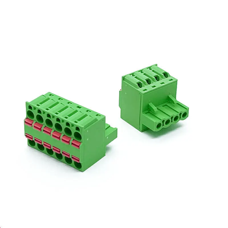 Plug PCB Terminal 2EDGKDH 5.08Mm TFKC 2.5 2PIN/3/4/5/6/7/8/9/10-24PIN Connector Plug-In Male Female Pluggable Terminal Block