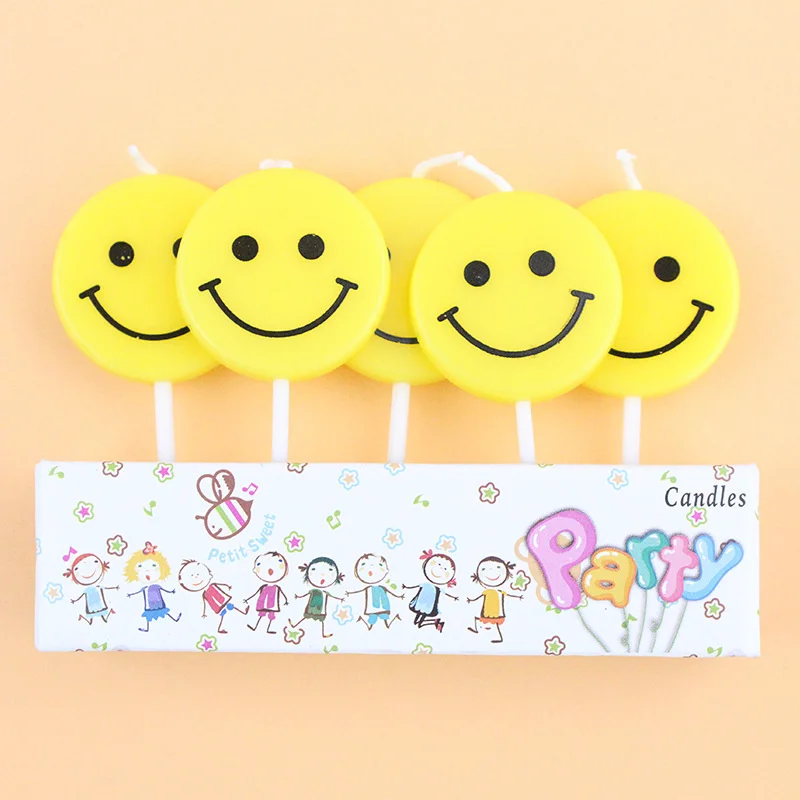 5PCS Children's Decorative Candles Surprises Birthday Memories Candle Decoration Halloween Funny Party Supplies Lamps Candles