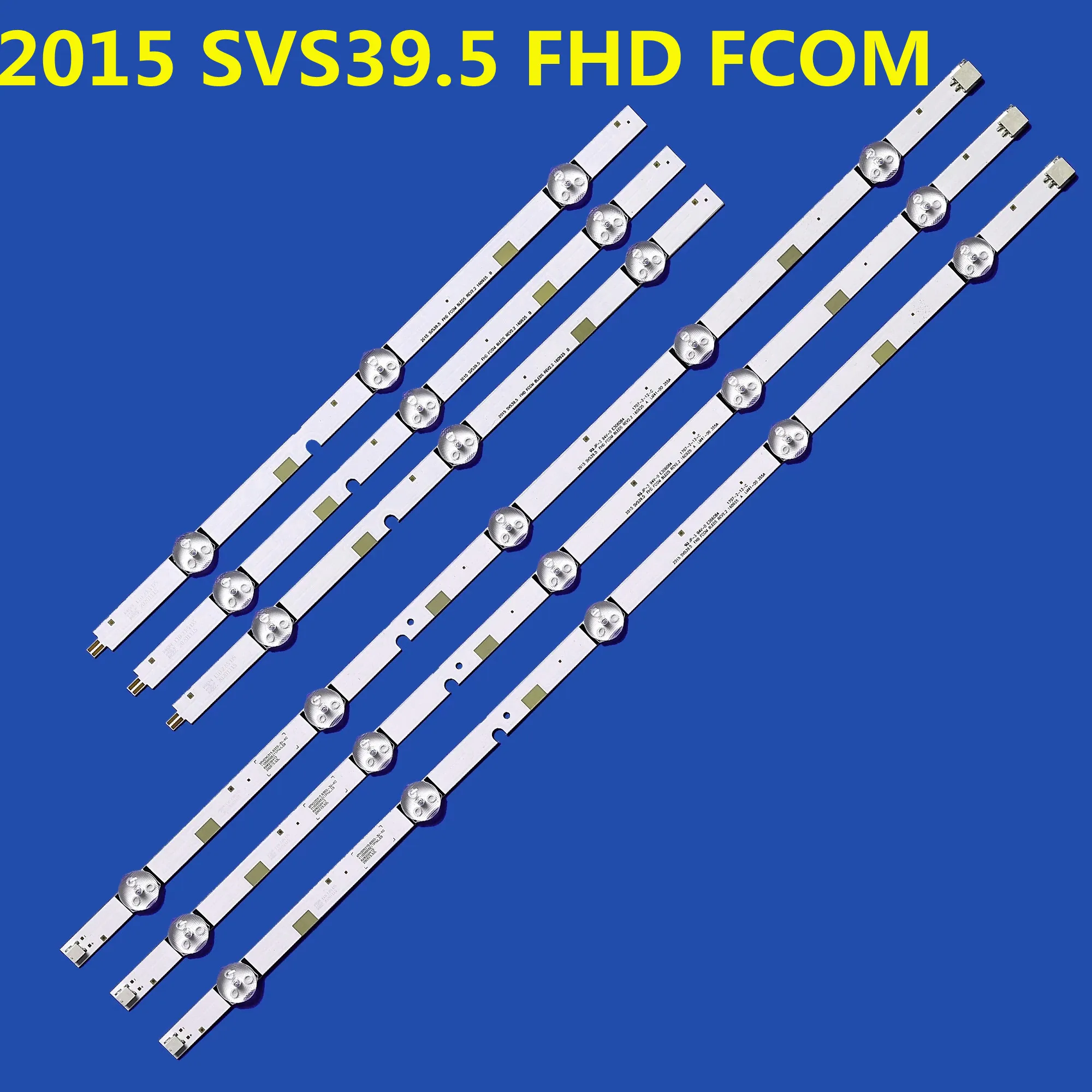 60PCS 3VLED Strip 2015 SVS39.5 FCOM FHD LM41-00121X_LM41-00144A V5DN-395SM0-R3 V5DN-395SM0-R2 BN96-37622A UN40J5200 UE40M5000