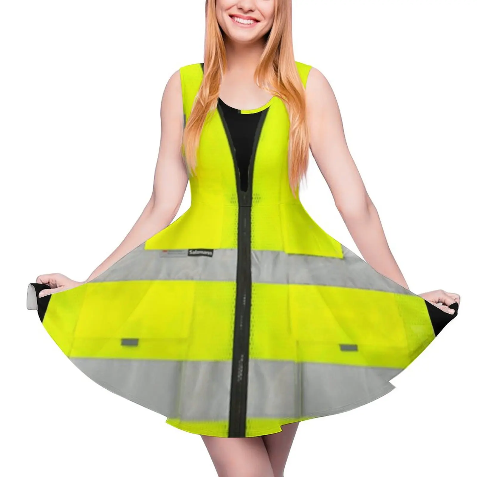 

high-visibility vest Sleeveless Dress Elegant gown Summer skirt dresses for special events