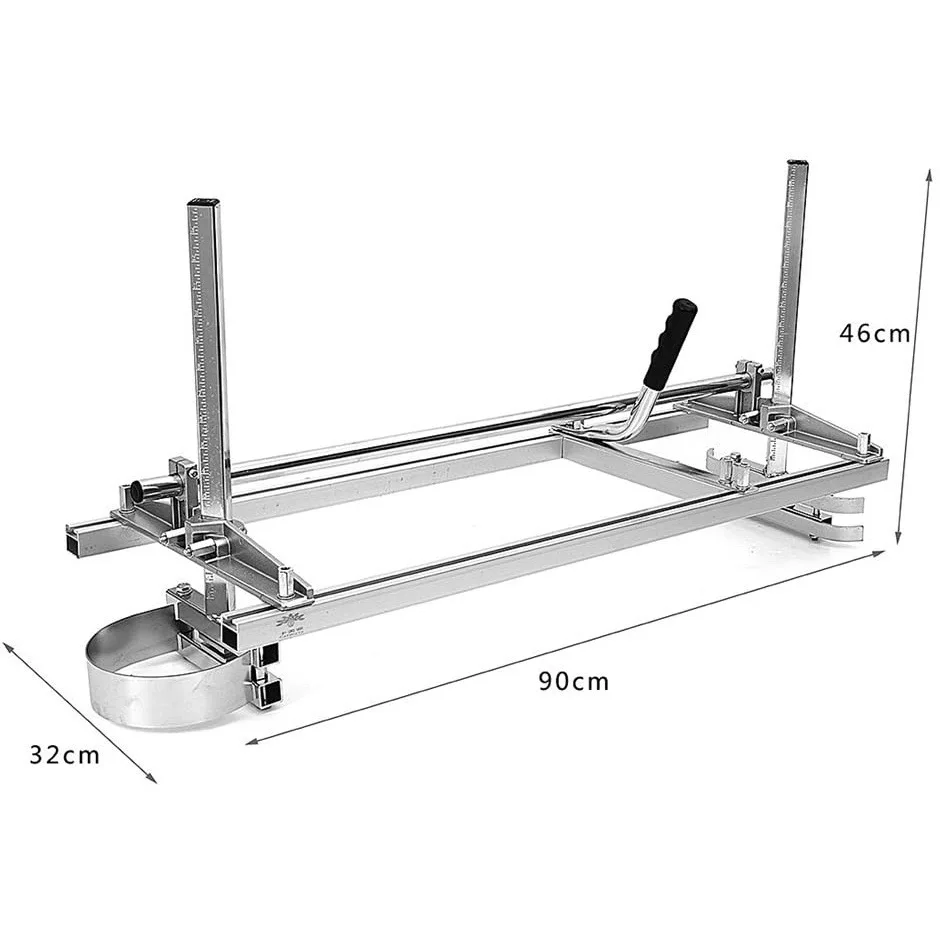 Chainsaw open frame Cross-cut saw frame Logger open plate sawing bracket