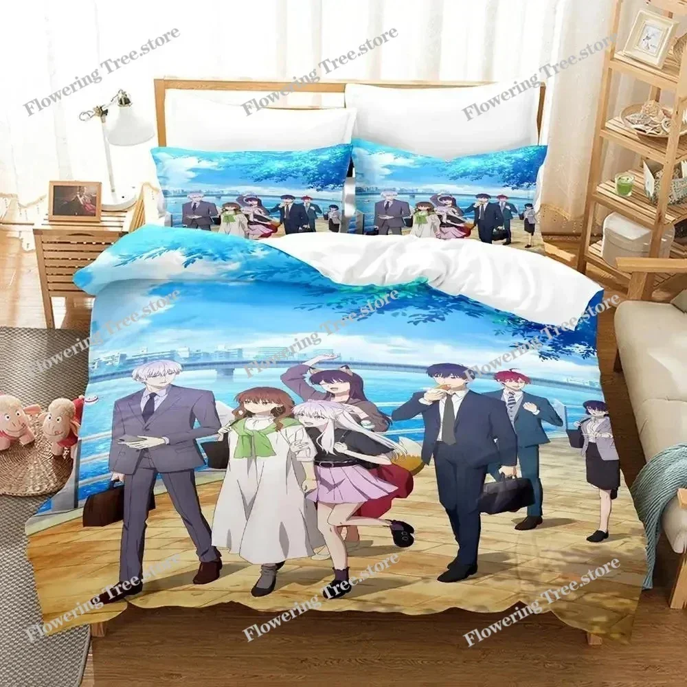 

Anime Ice Guy and His Cool Female Colleague Bedding Set Boys Girls Twin Queen Size Duvet Cover Pillowcase Bed Kids Adult029