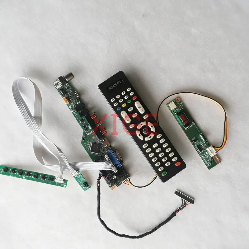 

Matrix Controller Drive Board Fit LTN170BT08 LTN170WX LTN170X2 N170C2 1440x900 1440*900 HDMI+VGA+AV+USB LVDS-30Pin 1CCFL DIY Kit