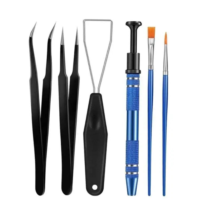 

652F Lubricating Brush Tool IC Chip Extractor Electronic Component Gripper Part Picker for Kailh Cherry