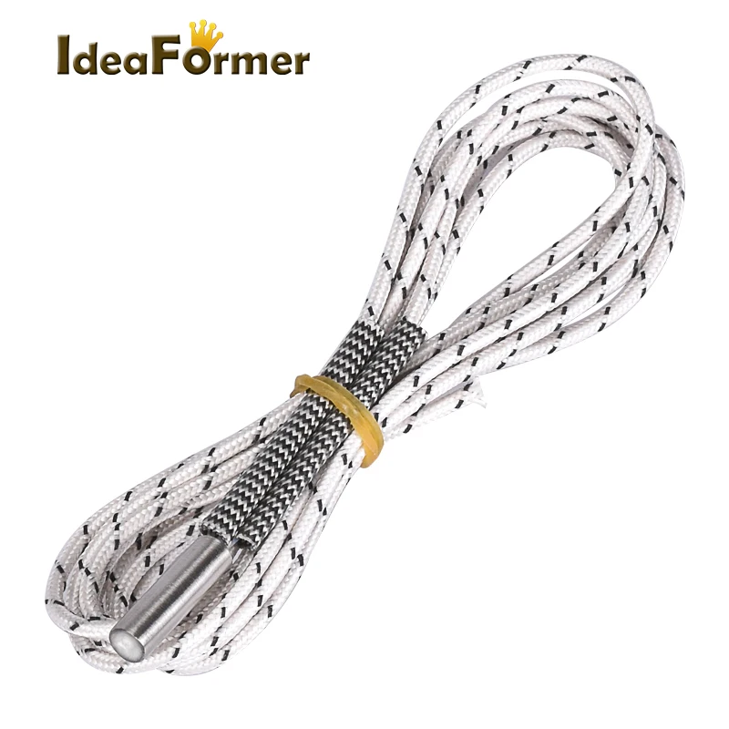 3D Printer Accessories 1m/2m Heater 12V/24V 50W Heating Tube 6*20mm for High Temperature Filament Hotend Kit Heating Pipe