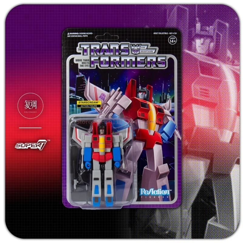 Super7 Spot Transformable jouet série 1 Robot humanoïde mobile figurine cadeau d'anniversaire carte à collectionner emballage suspendu